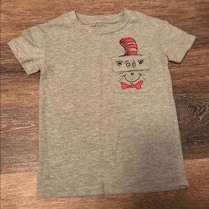 The cat in the hat shirt size 3T